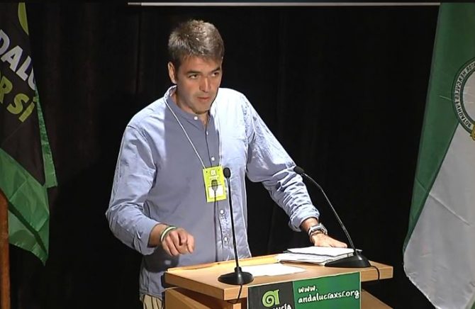 El Congreso Nacional ordinario de Andalucía Por Sí (AxSí) aprobó el sábado 22 de septiembre, por unanimidad, que Joaquín Bellido encabece la candidatura al Parlamento en las próximas elecciones autonómicas.