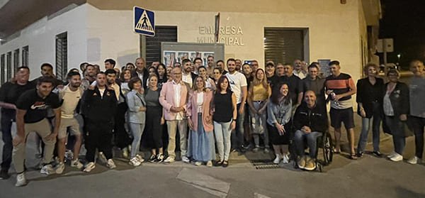 Arranque electoral del GIPMTM, con Jesús Pérez a la cabeza en Torre del Mar.