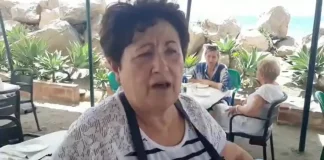 Puri Molina, propietaria de El Saladero de Caleta de Vélez. /Agencias.