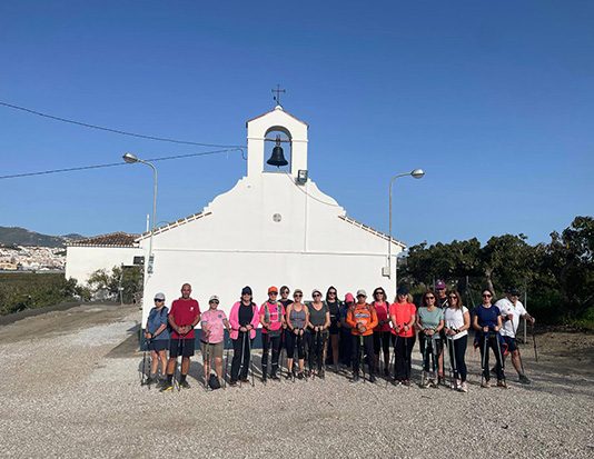 subida a la Estupa de Kalachakra